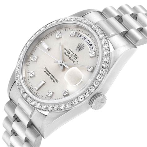 rolex presidential platinum diamond.